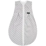 Alvi Kugelschlafsack Molton Stars Silber - Gr. 80cm