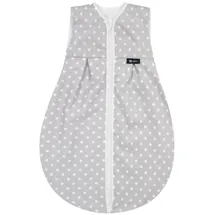 Alvi Kugelschlafsack Molton Stars Silber - Gr. 80cm