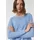 Comma, Longpullover Strukturierter Strickpullover Blau 36