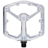 Crankbrothers Stamp 7 Large High Polish Pedals Silber