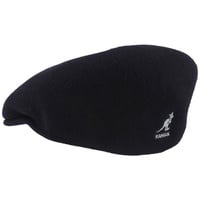 KANGOL Flat Cap Schiebermütze 504 aus reiner Wolle Blau