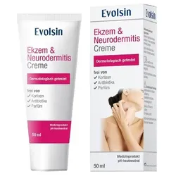 Evolsin Ekzem & Neurodermitis Creme - dermatologisch getestet 50 ml