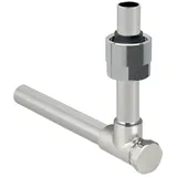 Geberit Metallrohr-Passwinkel 15, 90G, absp, m A.-Vsb, vern., Ms/Cu
