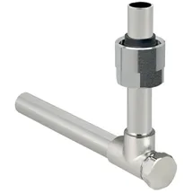 Geberit Metallrohr-Passwinkel 15, 90G, absp, m A.-Vsb, vern., Ms/Cu