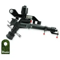 Bradas Sprinkler 30-58m Kreisregner schwarz