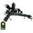 Bradas Sprinkler 30-58m Kreisregner schwarz