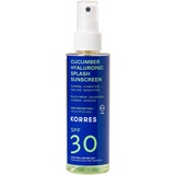 Korres Cucumber Hyaluronic Splash SPF30 Sonnenspray 150 ml