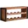 vidaXL Weinregal 100 x 45 x 33 cm Braun