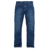 CARHARTT Rugged Flex Relaxed Straight Jeans - Hellblau - W30/L30