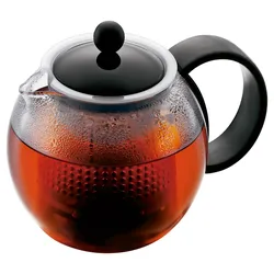 Teekanne Bodum Assam Schwarz ca. 0,5l