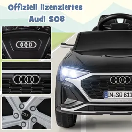 Fantask Audi SQ8 Kinder Elektroauto 12V schwarz (nicht verfügbar)