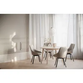 Rowico Stuhl Alison Stoff beige