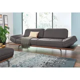 creation by rolf benz CR.420 Leder 4-Sitzer Braun