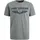 PME Legend Herren Rundhals T-Shirt SHORT SLEEVE R-NECK LOGO CARRIER Regular Fit Ptss0000588-960 Grau XXL