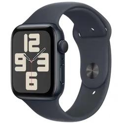Apple Watch SE (GPS) 44mm Aluminiumgehäuse mitternacht, Sportarmband mitternacht (M/L)