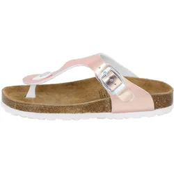 Zehentrenner LICO "Zehenstegpantolette Bioline Trend Kids", Gr. 31, rosa, Synthetik, Schuhe
