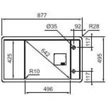 Franke Einbauspüle Fresno FSG 611 Fragranit+ Onyx - Schwarz