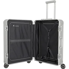 Travelite Next 4-Rollen M 67 cm/ 69 l silber