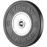 Gymway® Hantelscheibe TRAINING, 25 kg - Schwarz
