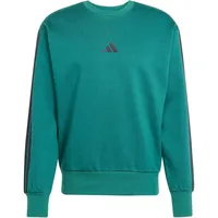 adidas Sweatshirt 3-Streifen Grün/Schwarz M