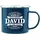 Hti-Living Echter Kerl Emaille Becher 0,5 l Blau