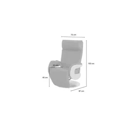 HIMOLLA Ledersessel 7818 Bambus