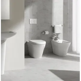 TOTO MH Stand-WC mit WC-Sitz Weiß