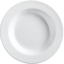 KAHLA 113416A74364C Honeycomb Suppenteller 23 cm | tiefer Teller mit Relief-Muster aus Porzellan