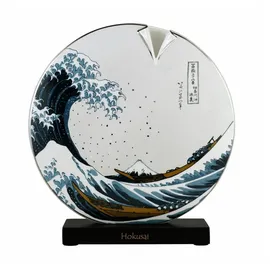 GOEBEL Vase " Katsushika Hokusai - Die Welle " in Bunt | Gr.: onesize