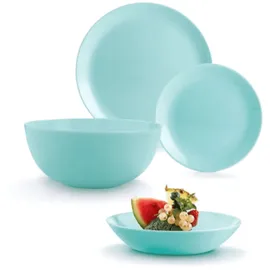 Luminarc Dessertteller rund 19 cm türkis 6er Set