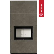 Kratki Floki Box 8 kW Stahl Schwarz