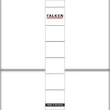 Falken Ordneretiketten 80039639 Weiß 30 x 190 mm 10 Blatt