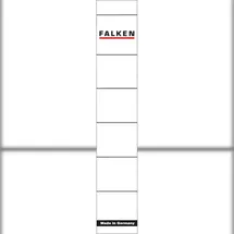 Falken Ordneretiketten 80039639 Weiß 30 x 190 mm 10 Blatt