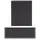 Exacompta Stifteköcher 10,7 x 9 x 9 cm Schwarz 8 St.