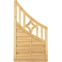 Tetzner & Jentzsch Doppelbogen-Abschluss 90 x 160/90 cm Grün