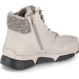 Rieker Damen Schnürstiefel Beige Gr.: 38