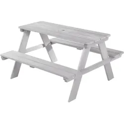 roba Kindersitzgruppe Picknick for 4 Outdoor Deluxe grau