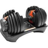 sevico Kurzhantel Set Verstellbare Kurzhantel 2,5–24 kg schwarz