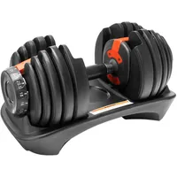 sevico Kurzhantel Set Verstellbare Kurzhantel 2,5–24 kg schwarz