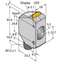 Turck Opto-Sensor Q4XFPCOD310-Q8