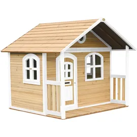 Axi Spielhaus Milan Holz Braun/Weiß