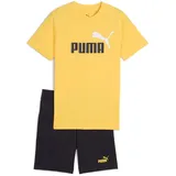 Puma ESS 2 Color No. 1 Logo and Set Jungen Anzug, gelb - 152