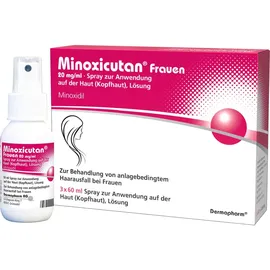 Dermapharm Minoxicutan Frauen 20 mg/ml Spray 3 x 60 ml