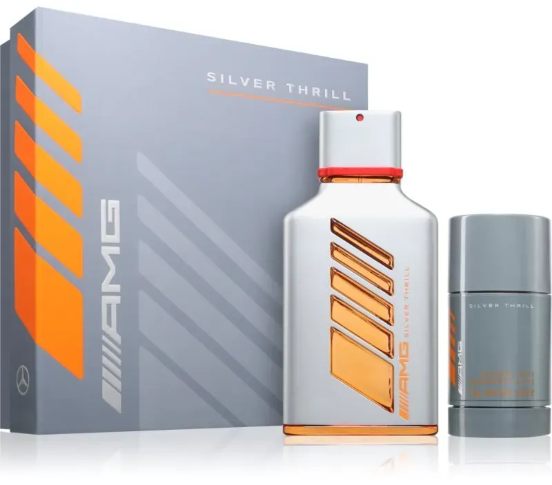 Mercedes-Benz AMG Silver Thrill Geschenkset für Herren