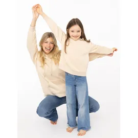 Zwillingsherz Hoodie Beige 146