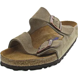 Birkenstock Arizona Weichbettung Veloursleder taupe 41