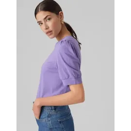 Vero Moda Vmkerry 2/4 O-Neck Top Paisley Purple M