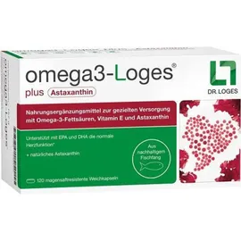 Dr. Loges Omega 3-Loges plus Astaxanthin Kapseln 120 St.