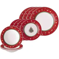 Villeroy & Boch Toy's Delight Tellerset 12-tlg. rot