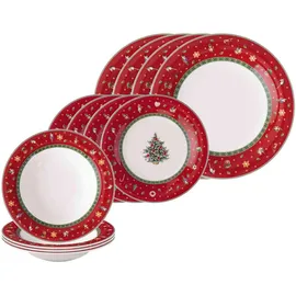 Villeroy & Boch Toy's Delight Tellerset 12-tlg. rot